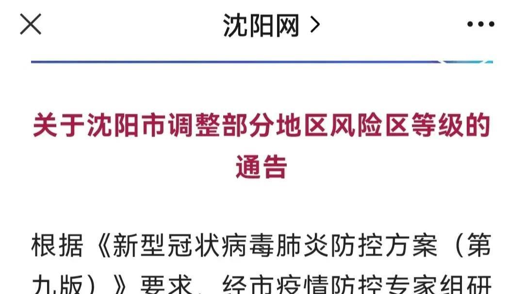 沈阳疫情最新动态全面解析