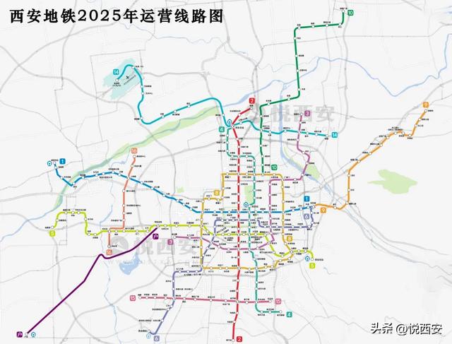 西安地铁15号线最新线路图揭秘，线路走向与影响分析