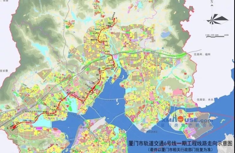 厦门地铁线路图最新版，解读轨道交通的发展与未来规划