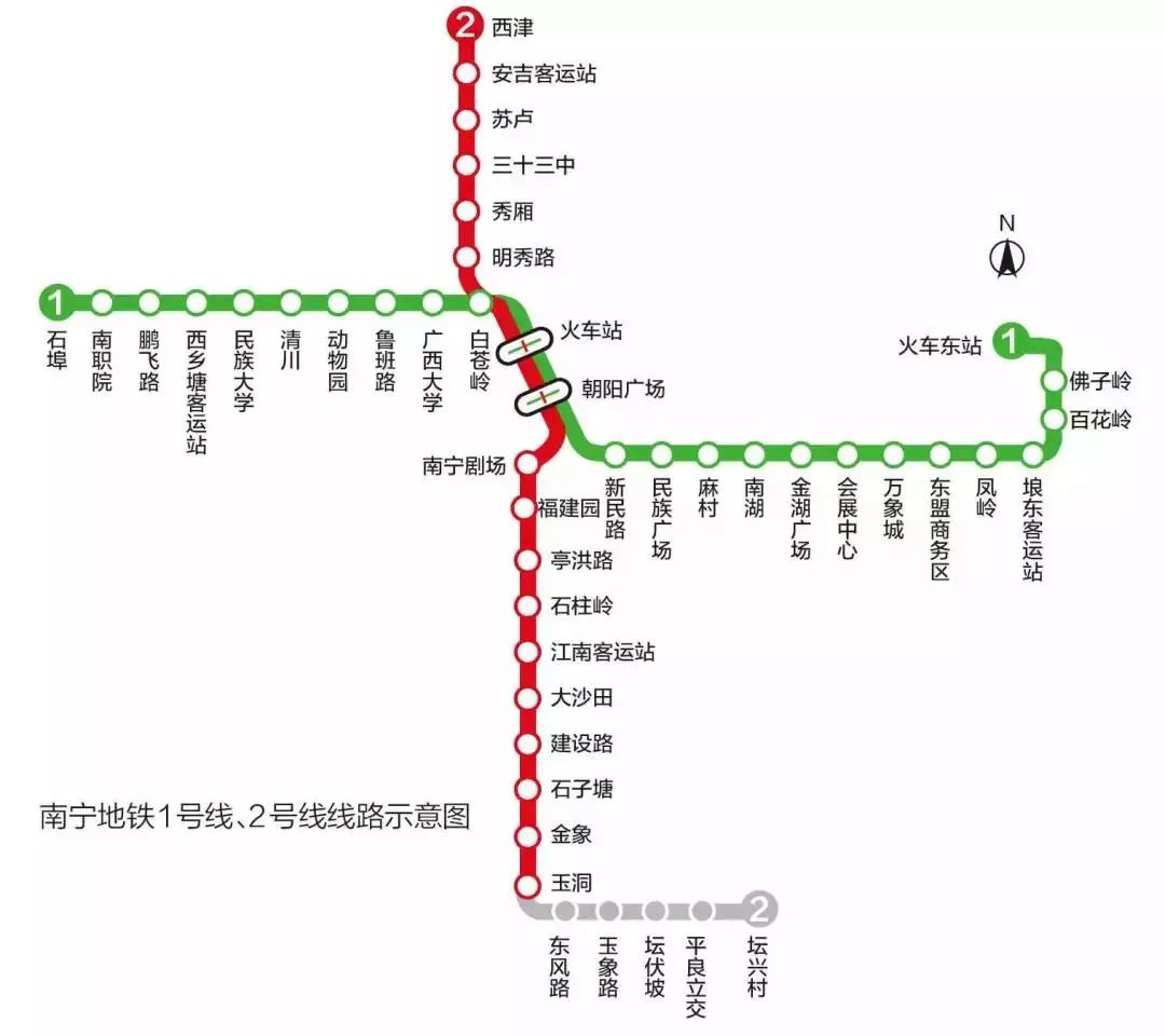 南宁地铁线路图最新概览，全面解析地铁网络布局