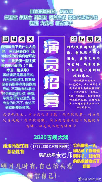 探索演艺行业机遇与挑战，演员招聘网最新招聘动态速递