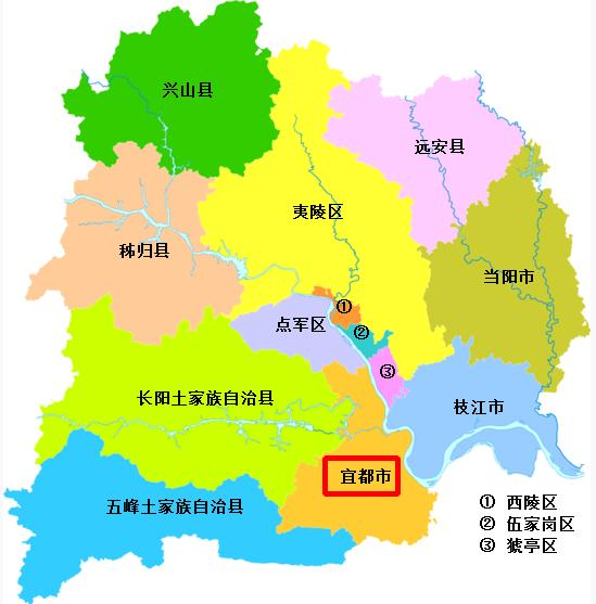 宜昌市区最新地图全面解析